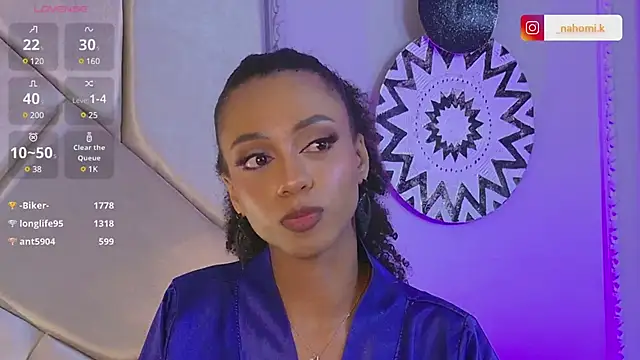 Snapshot of Nahomi_King chatting on 02.19.25 Nahomi King online show from 02.19.25