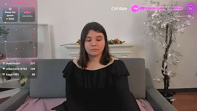 Snapshot of Viola__Shy chatting on 03.22.25 Viola Shy online show from 03.22.25