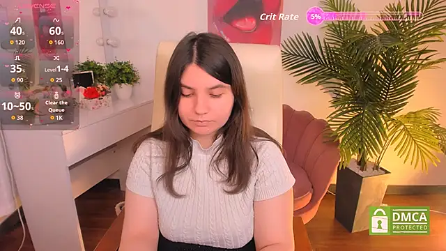 Snapshot of Viola__Shy chatting on 09.10.25 Viola Shy online show from 09.10.25