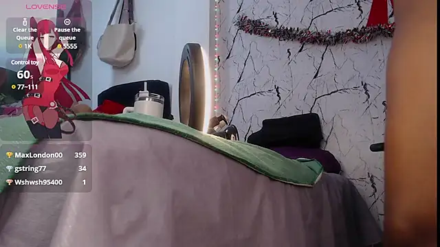 Snapshot of ebonyciaraqueen chatting on 12.03.24 ebonyciaraqueen online show from 12.03.24