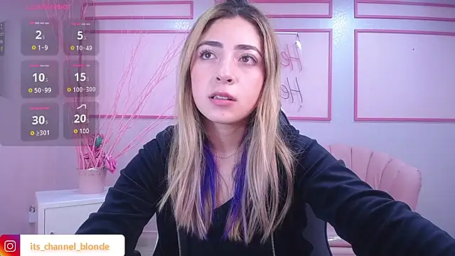 channel blonde a online show from 12.23.24