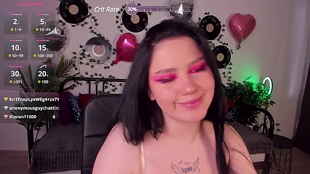 Snapshot of MaryAriel chatting on 02.15.25 MaryAriel online show from 02.15.25