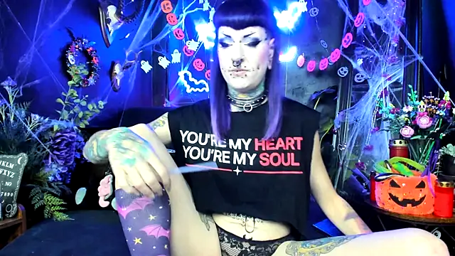 Purple Coffin666 online show from 10.09.25