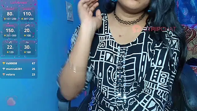 Snapshot of manogna_teluguammai chatting on 01.08.25 manogna teluguammai online show from 01.08.25