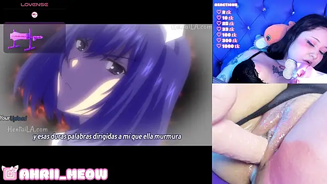 Snapshot of AHRI_LEE chatting on 01.14.25 AHRI LEE online show from 01.14.25