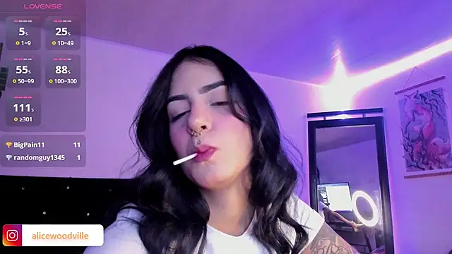 Snapshot of Alice_woodville chatting on 01.11.25 Alice woodville online show from 01.11.25