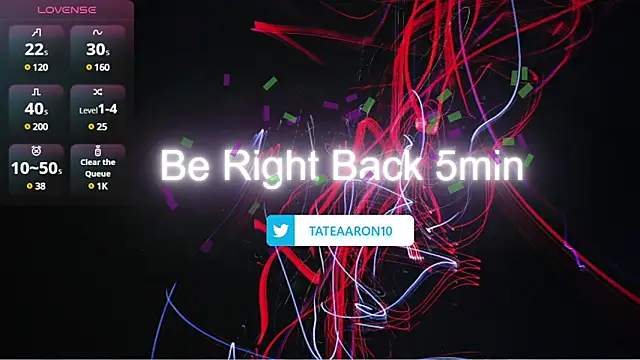 Snapshot of Aaron_Tate chatting on 01.22.25 Aaron Tate online show from 01.22.25