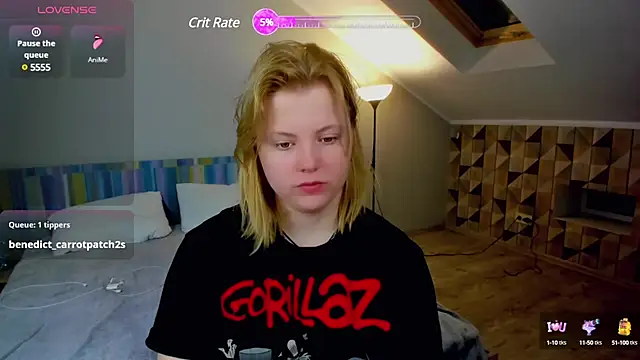 Snapshot of LillyDepp chatting on 02.27.25 LillyDepp online show from 02.27.25