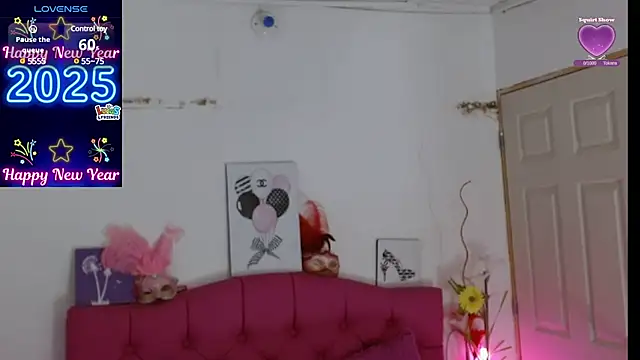 Snapshot of AlexaFontana chatting on 01.23.25 AlexaFontana online show from 01.23.25