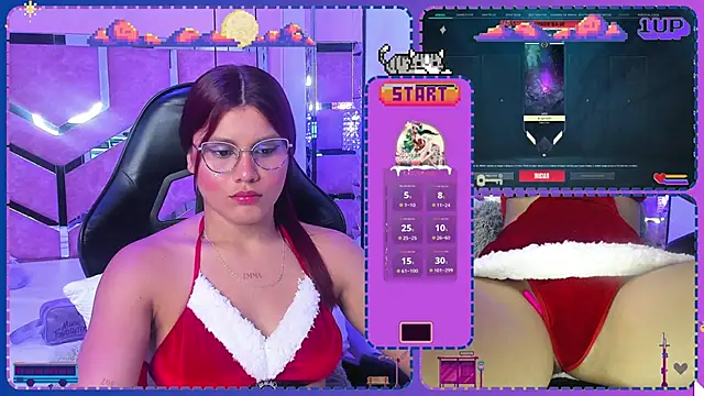 Snapshot of Sara-Hill chatting on 12.22.24 Sara-Hill online show from 12.22.24