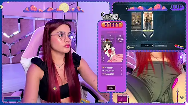 Snapshot of Sara-Hill chatting on 03.06.25 Sara-Hill online show from 03.06.25