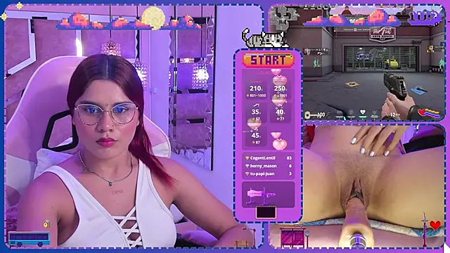 Snapshot of Sara-Hill chatting on 03.08.25 Sara-Hill online show from 03.08.25