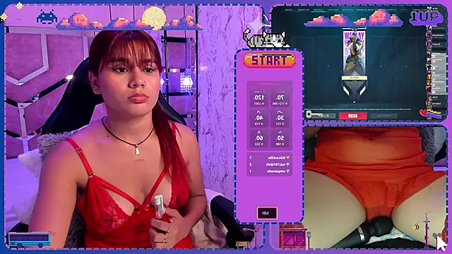 Snapshot of Sara-Hill chatting on 03.23.25 Sara-Hill online show from 03.23.25