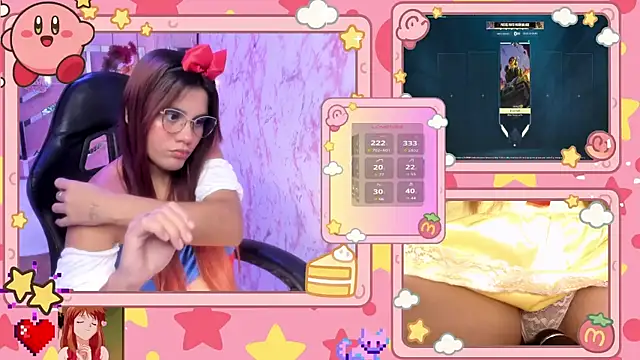 Snapshot of Sara-Hill chatting on 10.02.25 Sara-Hill online show from 10.02.25