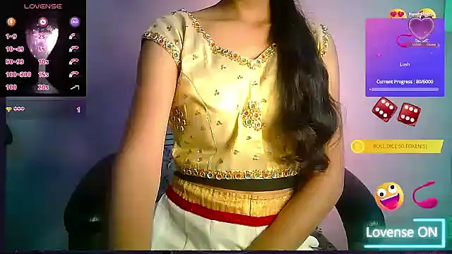 Snapshot of Chandani-Love chatting on 01.13.25 Chandani-Love online show from 01.13.25