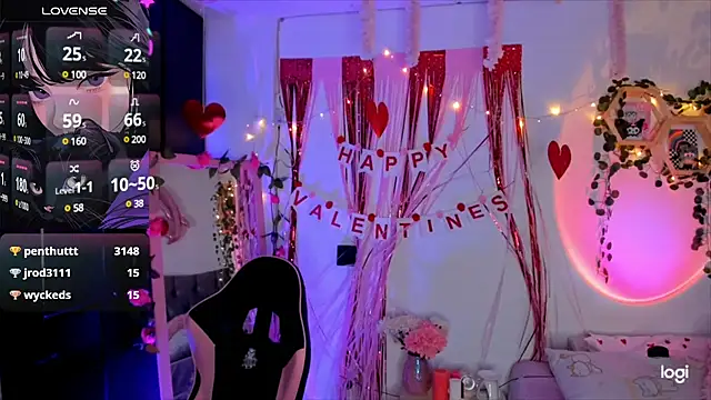 Snapshot of Kaoriyoshii chatting on 02.08.25 Kaoriyoshii online show from 02.08.25