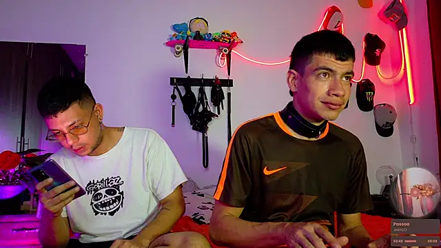 Snapshot of Nymphobuddies chatting on 01.08.25 Nymphobuddies online show from 01.08.25