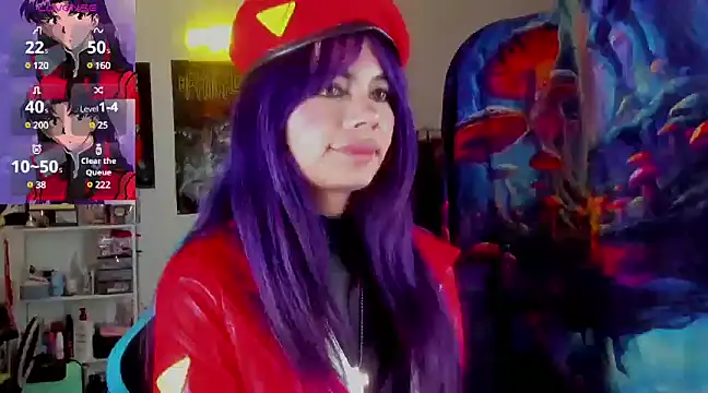 Snapshot of _sakae_ chatting on 02.28.25 sakae online show from 02.28.25