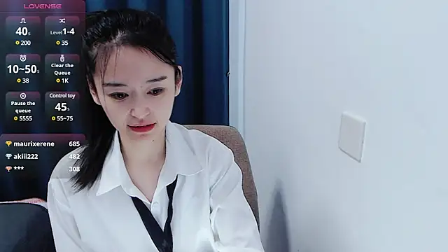 Snapshot of CN-Babycat chatting on 02.10.25 CN-Babycat online show from 02.10.25