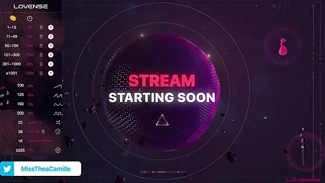 Snapshot of MissTheaCamille chatting on 02.04.25 MissTheaCamille online show from 02.04.25