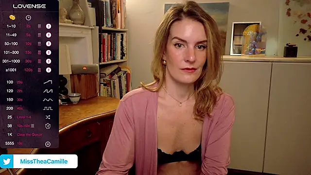 Snapshot of MissTheaCamille chatting on 02.19.25 MissTheaCamille online show from 02.19.25