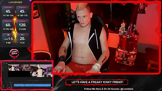 Snapshot of LiamIdols chatting on 01.20.25 LiamIdols online show from 01.20.25