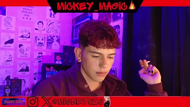 Snapshot of Mickey_Magic chatting on 03.10.25 Mickey Magic online show from 03.10.25