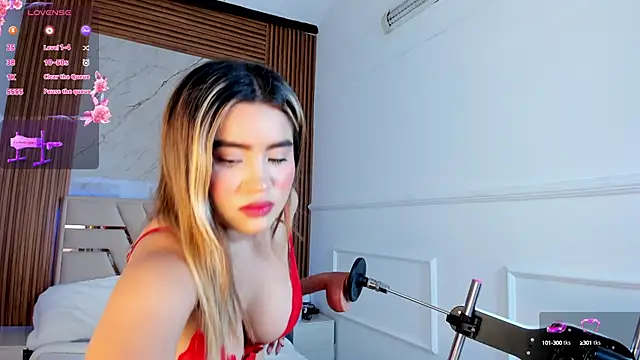 Snapshot of Gigidoll chatting on 02.23.25 Gigidoll online show from 02.23.25