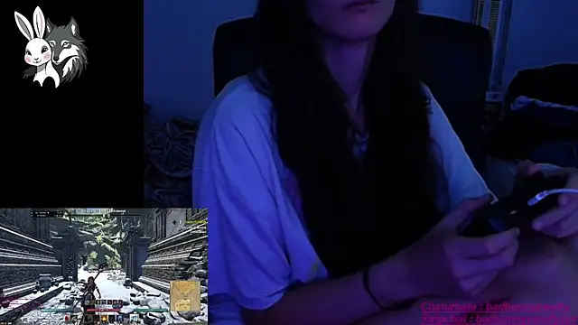 Snapshot of BadBunnyXWolfyLive chatting on 09.15.25 BadBunnyXWolfyLive online show from 09.15.25