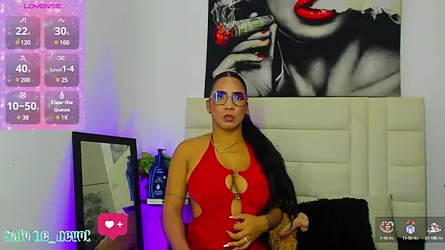 Snapshot of Salome_nevot chatting on 02.22.25 Salome nevot online show from 02.22.25