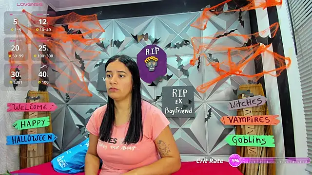 GreciaFox1 online show from 10.18.25