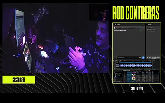 Snapshot of Rod_Contreras_ARG chatting on 11.14.25 Rod Contreras ARG online show from 11.14.25