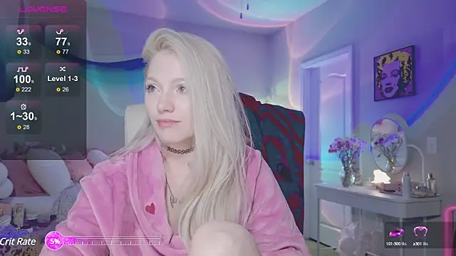 Snapshot of Talulaa chatting on 02.11.25 Talulaa online show from 02.11.25