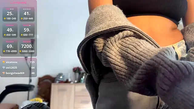 Snapshot of EvaJetty chatting on 09.28.25 EvaJetty online show from 09.28.25