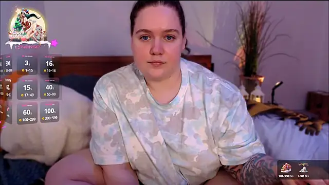 Snapshot of SummerTina chatting on 12.29.24 SummerTina online show from 12.29.24