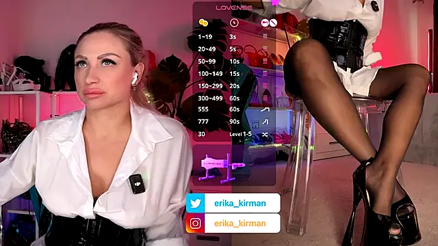 Erika Kirman online show from 09.25.25