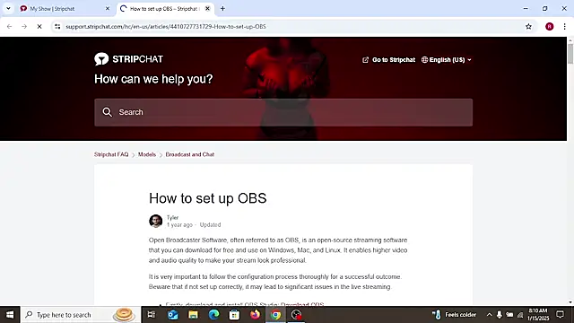 Snapshot of SexyRach75 chatting on 01.15.25 SexyRach75 online show from 01.15.25