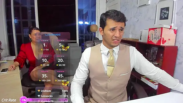 Snapshot of IreneAndGeorge chatting on 03.13.25 IreneAndGeorge online show from 03.13.25