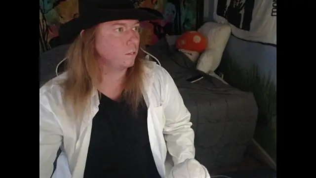 Snapshot of THEFireCrotch chatting on 10.27.25 THEFireCrotch online show from 10.27.25