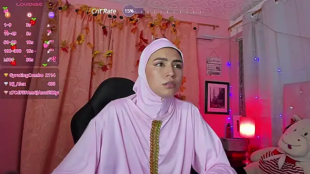 Snapshot of DarshaKhemu chatting on 02.18.25 DarshaKhemu online show from 02.18.25