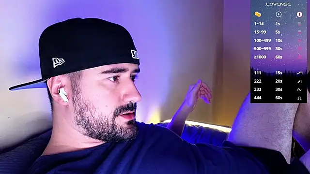 Snapshot of DominantTheo chatting on 01.17.25 DominantTheo online show from 01.17.25