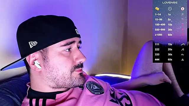 Snapshot of DominantTheo chatting on 01.26.25 DominantTheo online show from 01.26.25