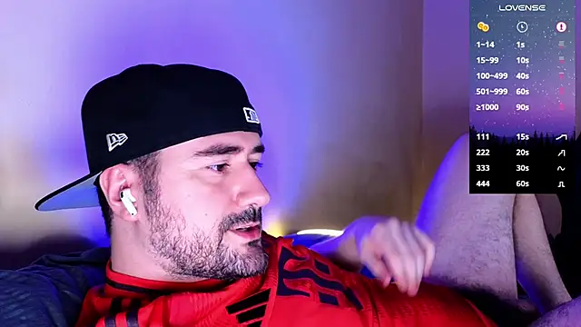 Snapshot of DominantTheo chatting on 02.05.25 DominantTheo online show from 02.05.25