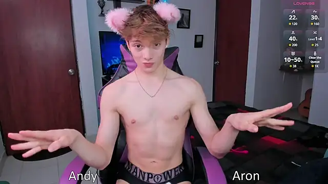 Snapshot of andybxby chatting on 09.10.25 andybxby online show from 09.10.25