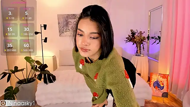 Snapshot of ninaa_sky chatting on 01.16.25 ninaa sky online show from 01.16.25